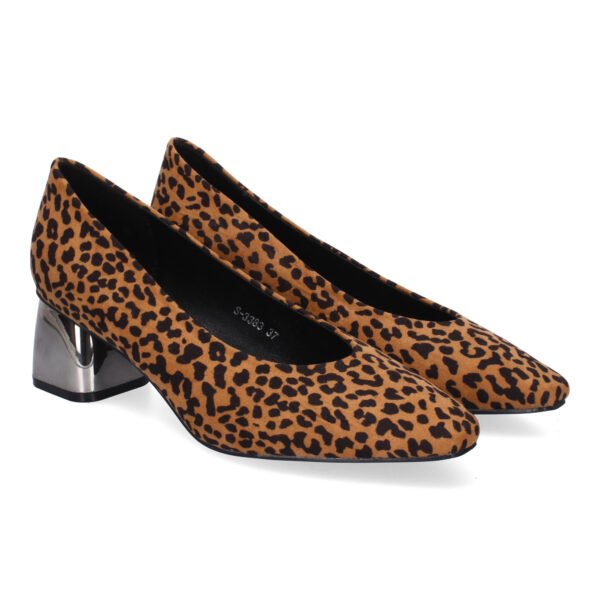 Zapatos de Sal?n Elegantes para Mujer, Tac?n Cuadrado