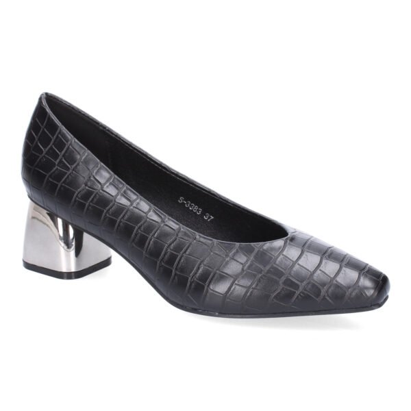 Zapatos de Sal?n Elegantes para Mujer, Tac?n Cuadrado - Imagen 3