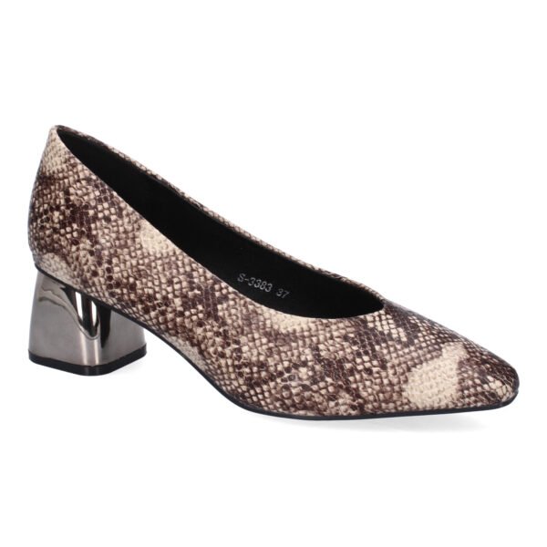 Zapatos de Sal?n Elegantes para Mujer, Tac?n Cuadrado - Imagen 3