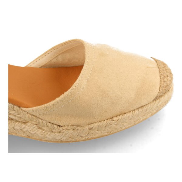 Sandalia de Cu?a con Yute y Cordones - Imagen 5