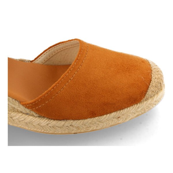 Sandalia de Cu?a con Yute y Cordones - Imagen 5