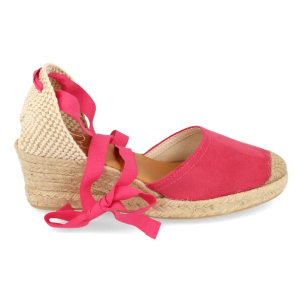 Sandalia de Cu?a con Yute y Cordones - Imagen 2