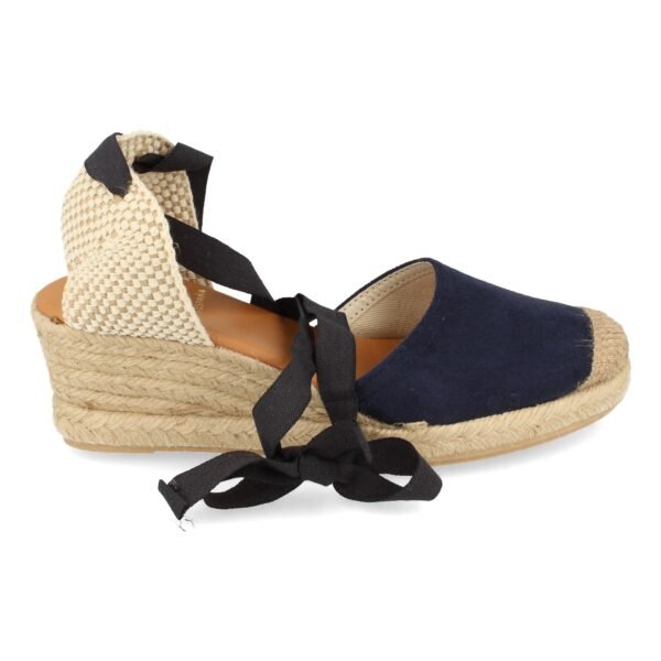 Sandalia de Cu?a con Yute y Cordones - Imagen 2