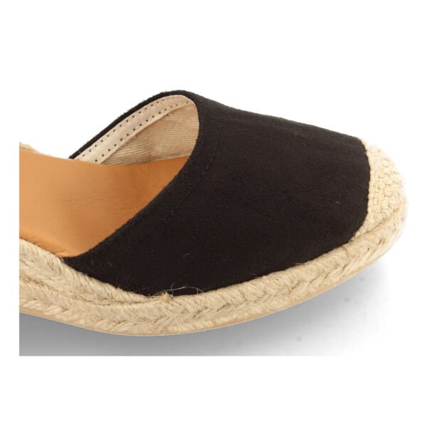 Sandalia de Cu?a con Yute y Cordones - Imagen 5