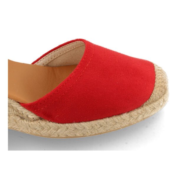 Sandalia de Cu?a con Yute y Cordones - Imagen 5