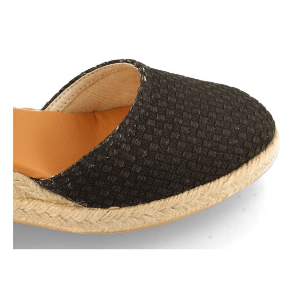 Sandalia de Cu?a con Yute y Cordones - Imagen 5