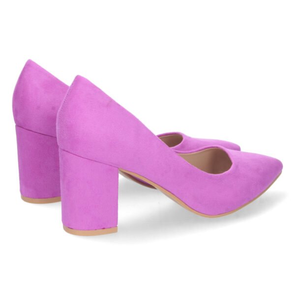 Zapato de Tacon con Punta Fina - Imagen 4