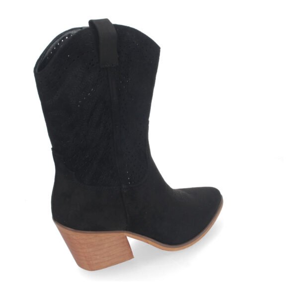 Bot?n de Tac?n Campero para Mujer, Estilo Vaquero, Elegantes - Imagen 4
