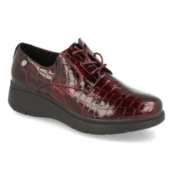 Zapato Plano con Estampado y Cordones - Imagen 3