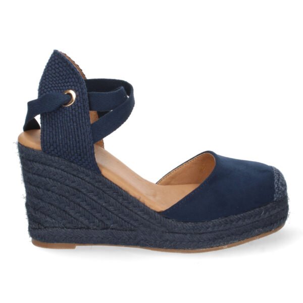 Sandalia de Cu?a con Yute y Cordones - Imagen 2