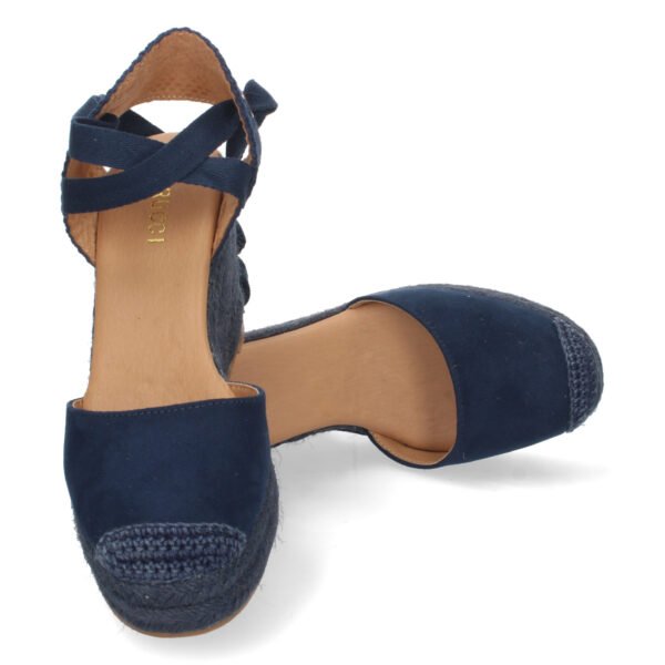 Sandalia de Cu?a con Yute y Cordones - Imagen 5