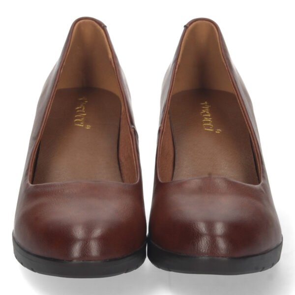 Zapato de Tacon con Punta Redonda - Imagen 3