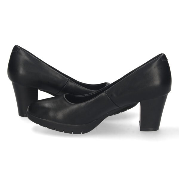 Zapato de Tacon con Punta Redonda - Imagen 5