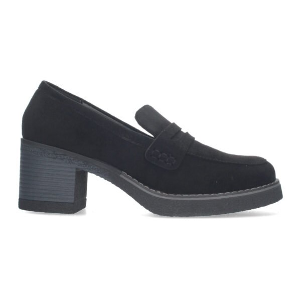 Mocasines Lisos de Tacon Medio para Mujer - Imagen 2