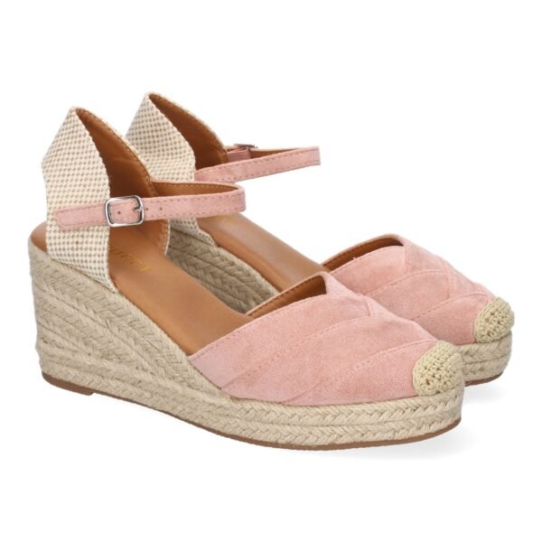 Sandalia de Cu?a de Yute para Mujer, Comodo y Elegante, Dise?o Moderno