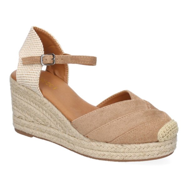 Sandalia de Cu?a de Yute para Mujer, Comodo y Elegante, Dise?o Moderno - Imagen 3