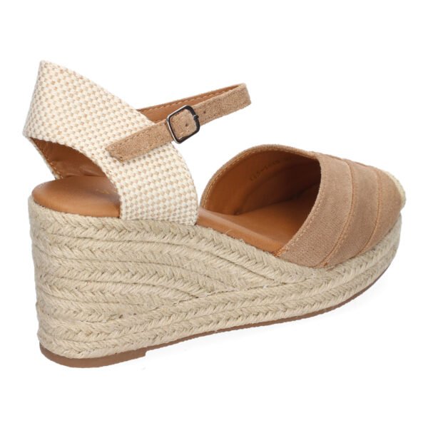 Sandalia de Cu?a de Yute para Mujer, Comodo y Elegante, Dise?o Moderno - Imagen 4