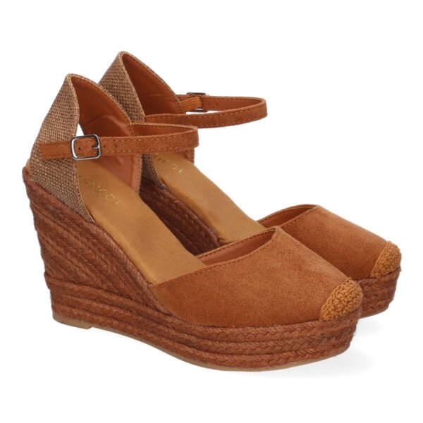 Sandalia de Cu?a de Yute para Mujer, Comodo y Elegante, Dise?o Moderno