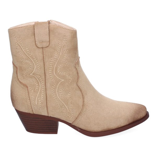 Bot?n de Tac?n Campero para Mujer, Comodos y Elegantes, Dise?o Bordado - Imagen 2